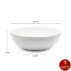 سرویس 13 پارچه پیاله چینی زرین لب طلایی
