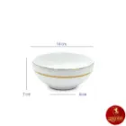 سرویس 13 پارچه پیاله طرح هدیه طلایی