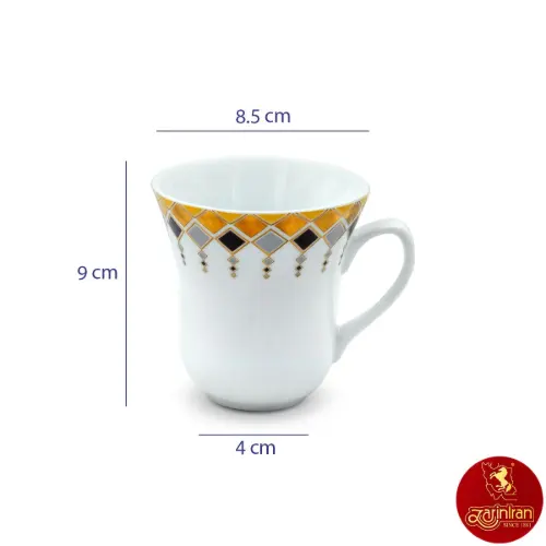 سرویس چای خوری چینی زرین