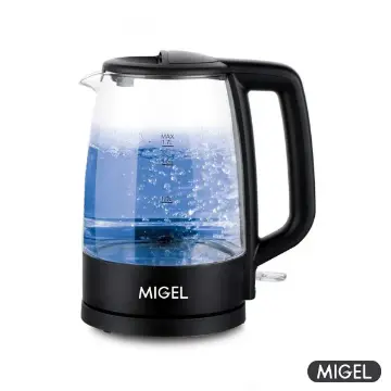 کتری برقی شیشه ای میگل مشکی GEK 171