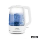 کتری برقی بدنه شیشه ای میگل GEK 171 سفید