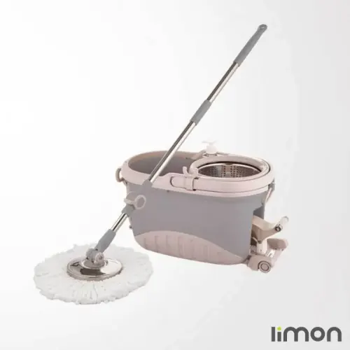 سطل و تی لیمون طوسی