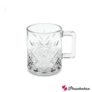 لیوان دسته دار تایملس پاشاباغچه 6 عددی 250 سی سی 55462