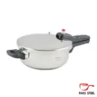 دیگ زودپز استیل کف سه لایه ۳ ليتری پارس سایز ۲۲