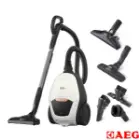 جارو برقی 600ولت VX82-1-4-MB AEG سفید