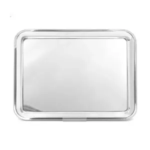 سینی استیل 201 هتلی سایز 46 مستطیل SQ-4632