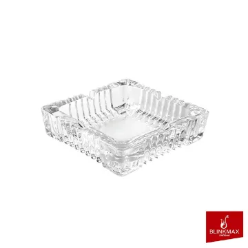 نمایش جزئیات برای  زیر سیگاری شیشه ای بلینک مکس KTG 7116-3 زیر سیگاری 4 گوش مکس KTZB7116-3