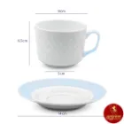 کیفیت سرویس چای خوری آداجیو رادیانس چینی زرین