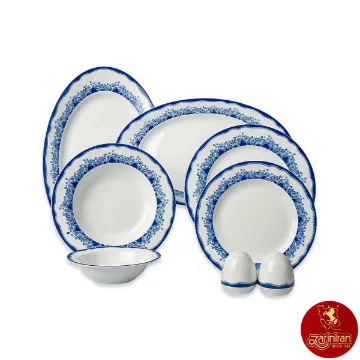 سرویس ماهور 28 پارچه چینی زرین ایتالیا اف - 6 نفره