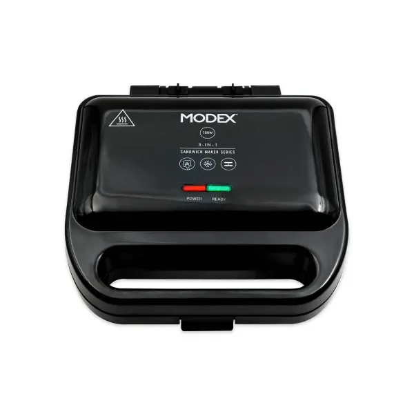 ساندویچ ساز چند کاره مودکس SM700 با 3 صفحه ساندویچ گریل و وافل