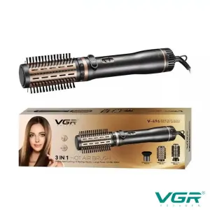 سشوار با برس چرخشی وی جی آر  496