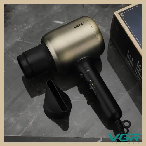 تصویر دکور شده سشوار 2200 وات VGR-453