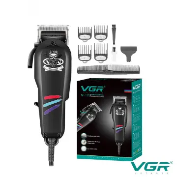 بسته بندی ماشین اصلاح مشکی با سیم VGR-129