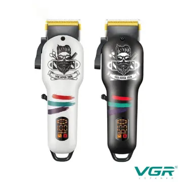 ماشین اصلاح شارژی VGR-699 رنگ سفید و مشکی