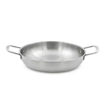 ماهیتابه استیل 201 گود دو دسته سایز 27 S-26P