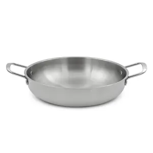 ماهیتابه استیل 201 گود دو دسته سایز 29 S-28P
