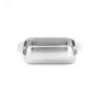 تابه استیل مخصوص فر و لازانیا سایز 33×19 داخل 27.5×17 کد B3319