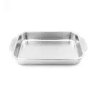 تابه استیل مخصوص فر و لازانیا سایز 41×24 داخل 34×22 کد B4124