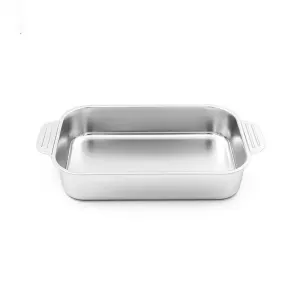 تابه استیل مخصوص فر و لازانیا سایز 36×22 داخل 30.5×20 کد B3622