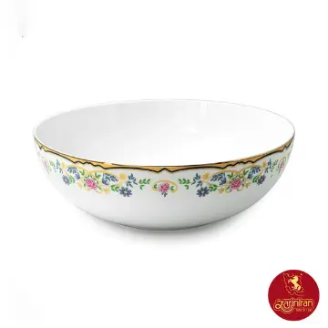 چینی زرین پیاله ایتالیا اف سایز 26 طرح گلستان
