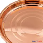 سینی استیل بست لایف خط دار رزگلد
