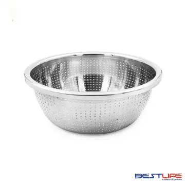 آبکش گرد استیل بست لایف سایز 32