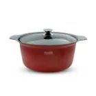 قابلمه گرانیتی 32 فورته زرشکی کاترینا