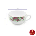 طراحی سرویس چای خوری گل سرخی
