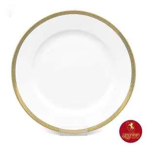 دیس گرد چینی زرین ایتالیا اف سه اسلیمی تخت 34