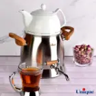 کتری و قوری 3.5 لیتر شیردار استیل