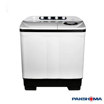 ماشین لباسشویی دوقلو 21 کیلویی پاکشوما مدل PTF 2104