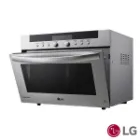 نمای کنار مایکروفر سولاردام الجی با طراحی شیک و مدرن