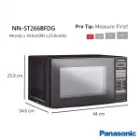 ابعاد مایکروویو 20 لیتری پاناسونیک با کیفیت و کارایی عالی