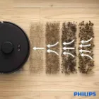 جارو رباتیک فیلیپس هوشمند متمرکز و بی صدا مدل XU3000