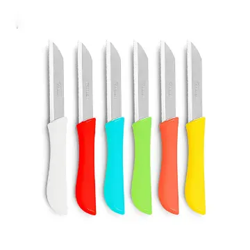 چاقو میوه خوری 6 عددی اره ای کد A065