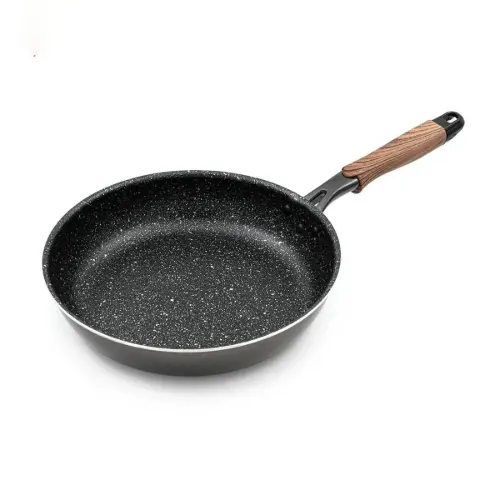 تابه سوپر گرانیتی دسته چوبی سایز 26 مدل 26-71558 ژاپن