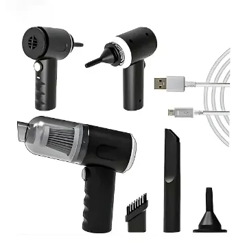 جارو شارژی خودرو مدل دو کاره دمنده و مکنده