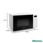 خرید قسطی مایکروویو 20 لیتری هایسنس