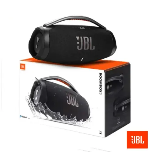 جعبه و بسته بندی اسپیکر بلوتوثی قابل حمل جی بی ال Boombox 3