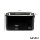 توستر نان مودکس دارای ابعاد استاندارد