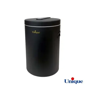 سطل برنج بدون پیمانه مشکی مات یونیک UN-4270