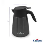 ابعاد فلاسک استیل 1 لیتر بدنه رنگی بدون شیشه UN-1848