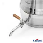 خرید کتری و قوری 5 لیتر طرح ترک یونیک UN-7297 دسته چوبی