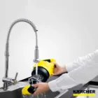 نحوه شست و شوی مخزن جارو برقی VC3 plus کارچر 1100 وات