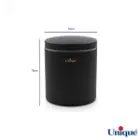 خرید سطل قند و شکر مشکی یونیک مدل UN-1614