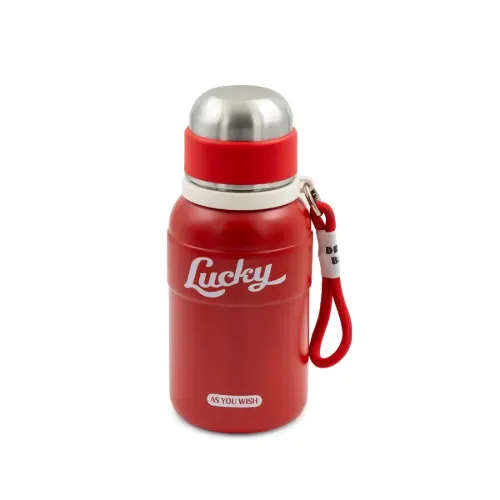 فلاسک مسافرتی داخل استیل 600 میلی لیتر LUCKY کد FL-1003-600