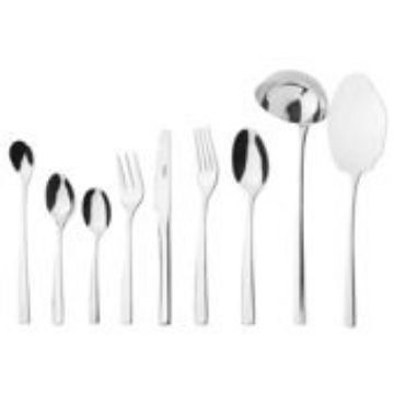 تصویر برای دسته  قاشق چنگال ناب استیل 24 نفره