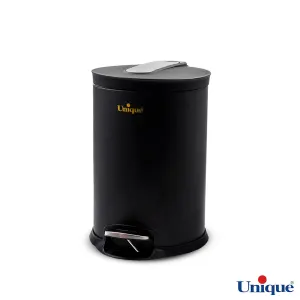 سطل زباله استیل یونیک 12 لیتری مشکی UN-4220