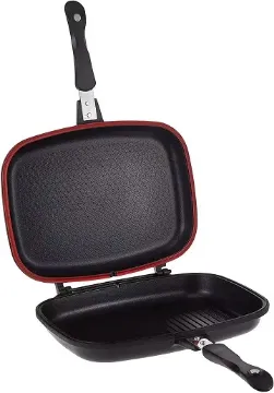 تصویر برای دسته  تابه گریل دو طرفه