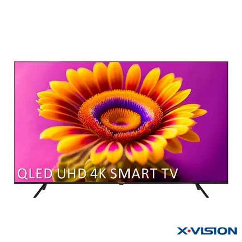 تلویزیون QLED UHD 4K هوشمند ایکس‌ویژن سری X مدل X15 سایز 75 اینچ